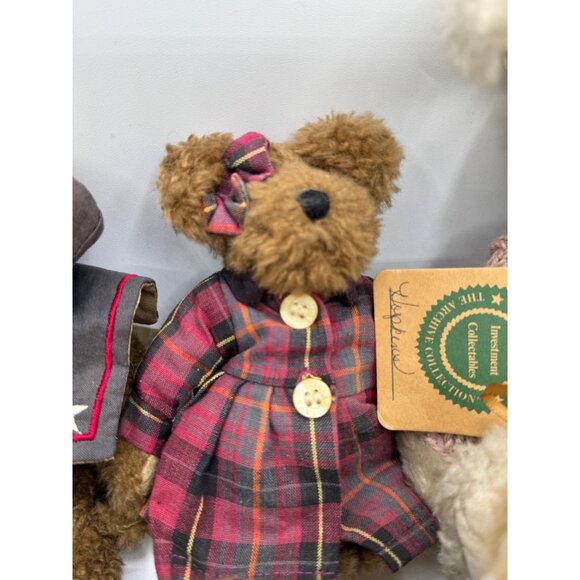 Vintage Assorted Lot of 7 Boyds Bears Plush Toys Collector's 90's-'02 - Picture 4 of 15